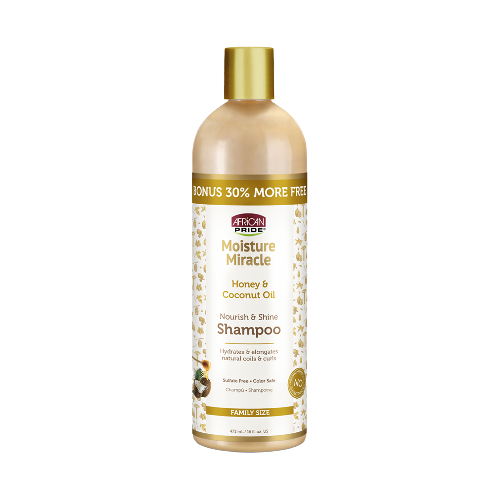 African Pride MOISTURE MIRACLE Shampoo 16oz
