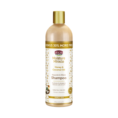 African Pride MOISTURE MIRACLE Shampoo 16oz