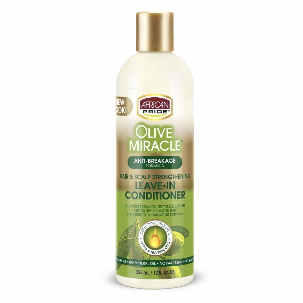 AFRICAN PRIDE OLIVE MIRACLE LEAVE IN CONDITIONER, Size: 12oz