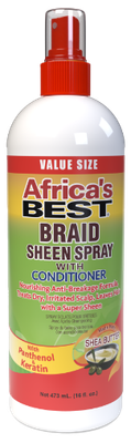 Africa S Best BRAID SHEEN SPRAY 12OZ