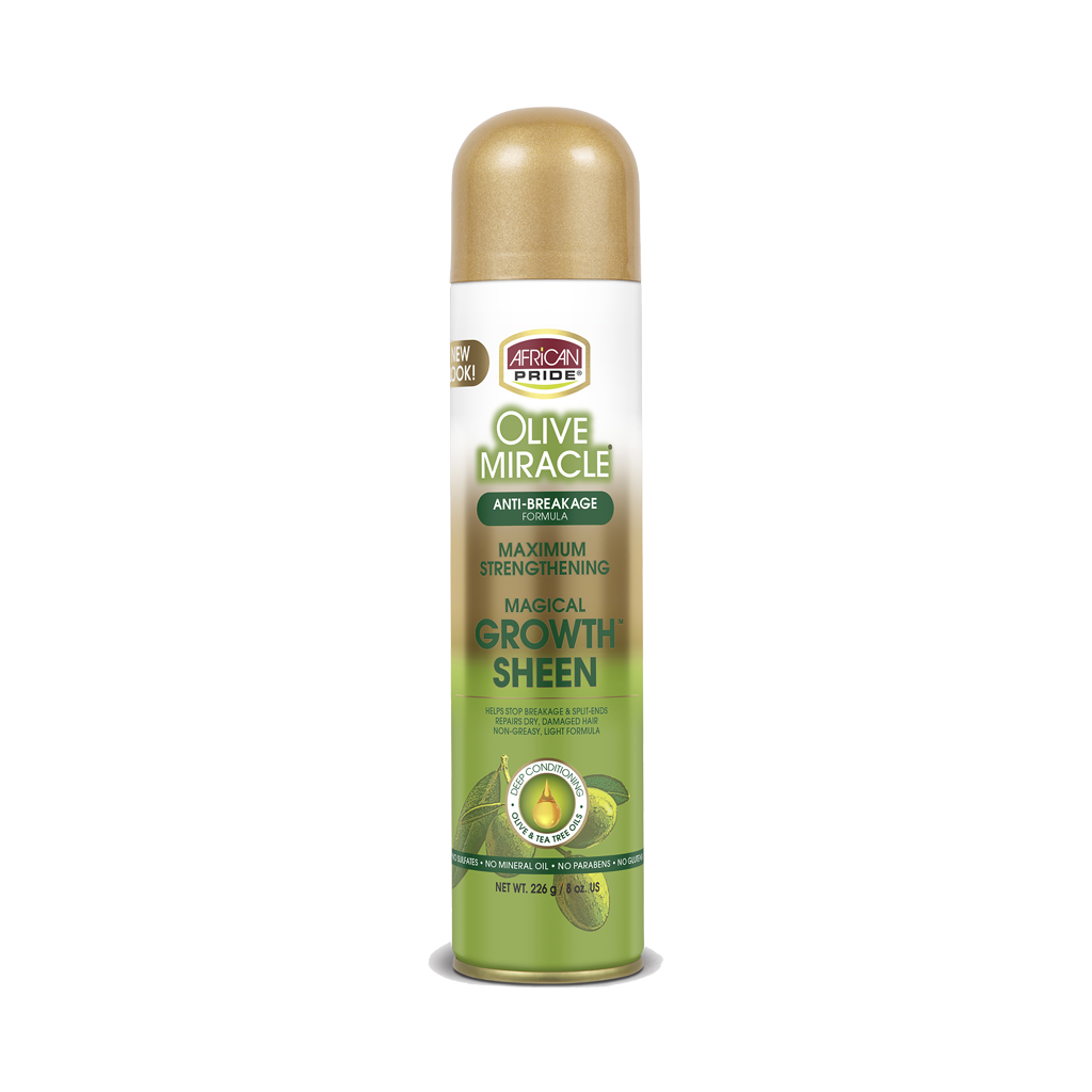 AFRICAN PRIDE OLIVE MIRACLE GROWTH SHEEN 8OZ