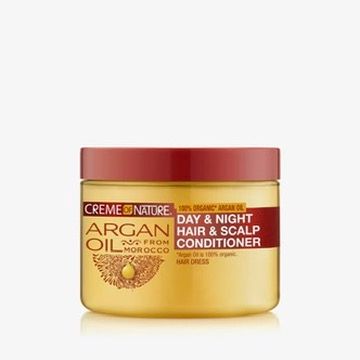 Creme of Nature Argan Oil from Morocco Day/Night Hair &amp; Scalp Conditioner Hair Dress4.5oz
