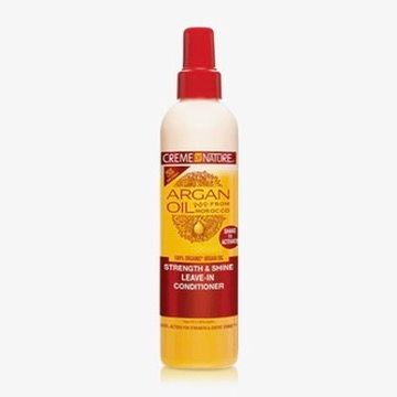 Creme of Nature Argan Oil from Morocco OIL STRENGTH SHINE LEAVE IN CONDITIONER 8OZ