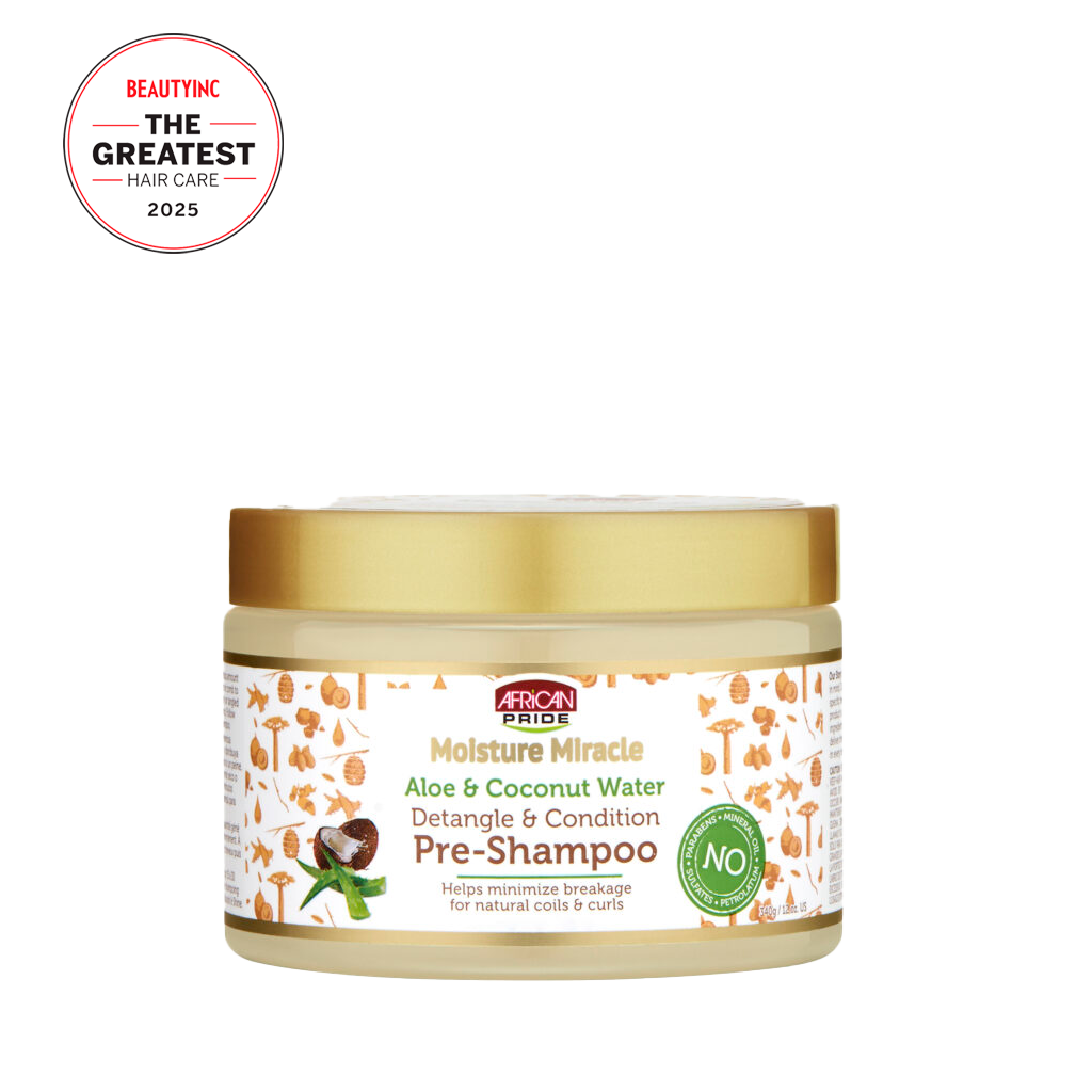 African Pride MOISTURE MIRACLE PRE-SHAMPOO 12oz