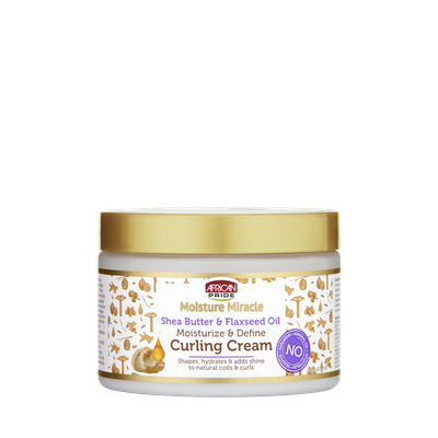 African Pride MOISTURE MIRACLE CURLING CREAM 12OZ
