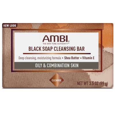 AMBI BAR SOAPS BLACK SOAP CLEANSING BAR 3.5OZ
