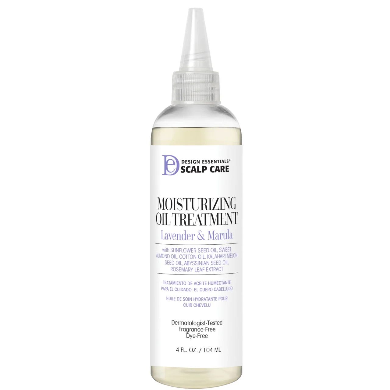 DESIGN ESSENTIALS CARE MOISTURIZING OIL TREATMENT 4OZ