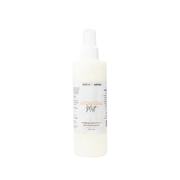 BASK AND LATHER Hydrating Hair Mist 8OZ