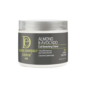 Design Essentials Natural Almond &amp; Avocado CURL STRETCHING CRÈME 16OZ
