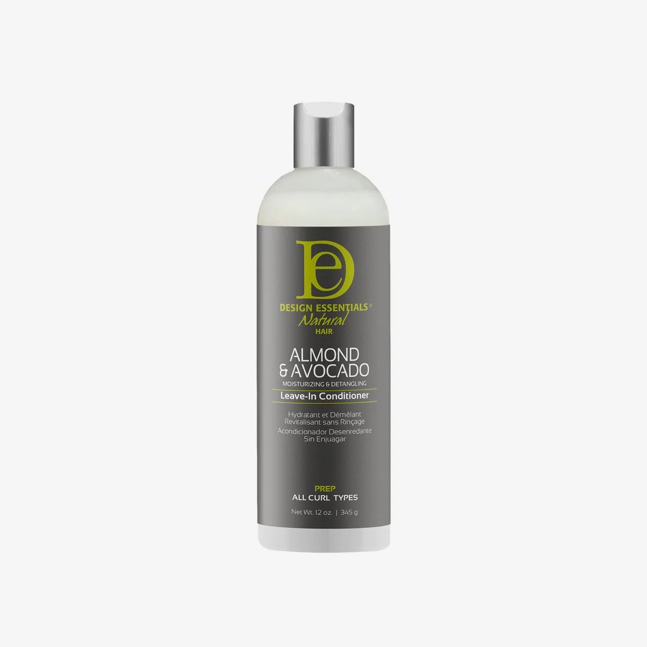 Design Essentials Natural Almond &amp; Avocado DETangling LEAVE IN Conditioner 12oz