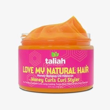 TALIAH WAAJID LOVE MY NATURAL HAIR HONEY CURLS CURL STYLER 12oz