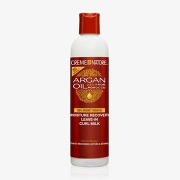 Creme of Nature Argan Oil from Morocco Moisture Recovery Leave-in Curl Milk 8oz
