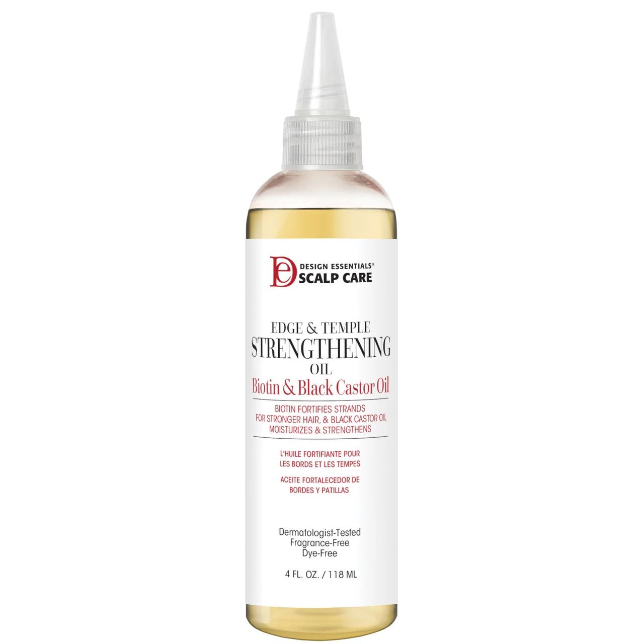 DESIGN ESSENTIALS CARE EDGE TEMPLE STRENGTHENING OIL 4OZ
