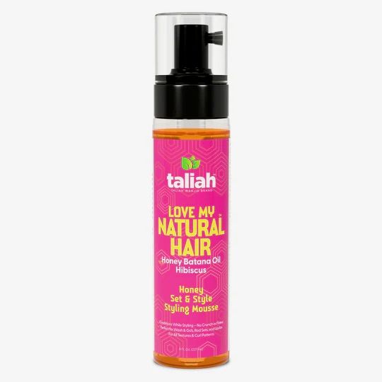 TALIAH WAAJID LOVE MY NATURAL HAIR HONEY SET &amp; STYLE STYLING MOUSSE 8oz