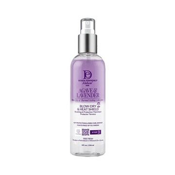 Design Essentials AGAVE &amp; LAVENDER BLOW DRY &amp; HEAT SHEILD 8OZ