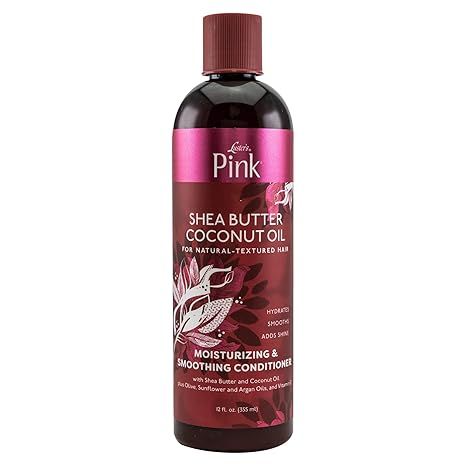 Luster S Pink Shea Butter &amp; Coconut Oil Moisturizing &amp; Smoothing Conditioner 12oz