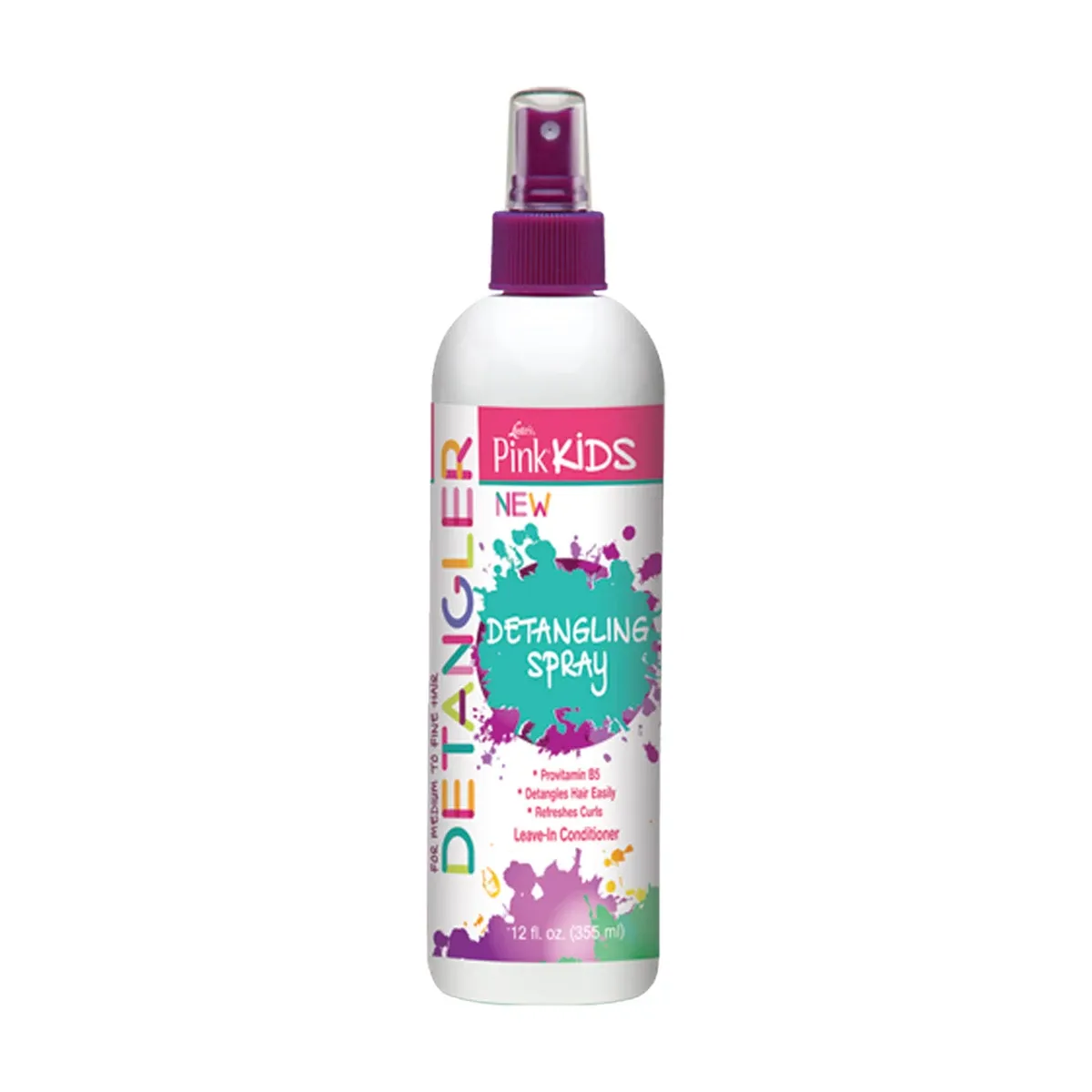 LUSTERS PINK KIDS DETANGLING SPRAY 12OZ