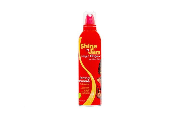 AMPRO SHINE N' JAM MAGIC FINGERSSETTING MOUSSE 12oz