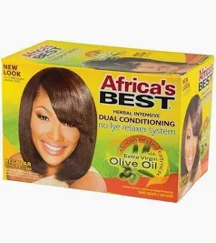 Africa S Best DUAL RELAXER NO-LYE  1 APPLICATION