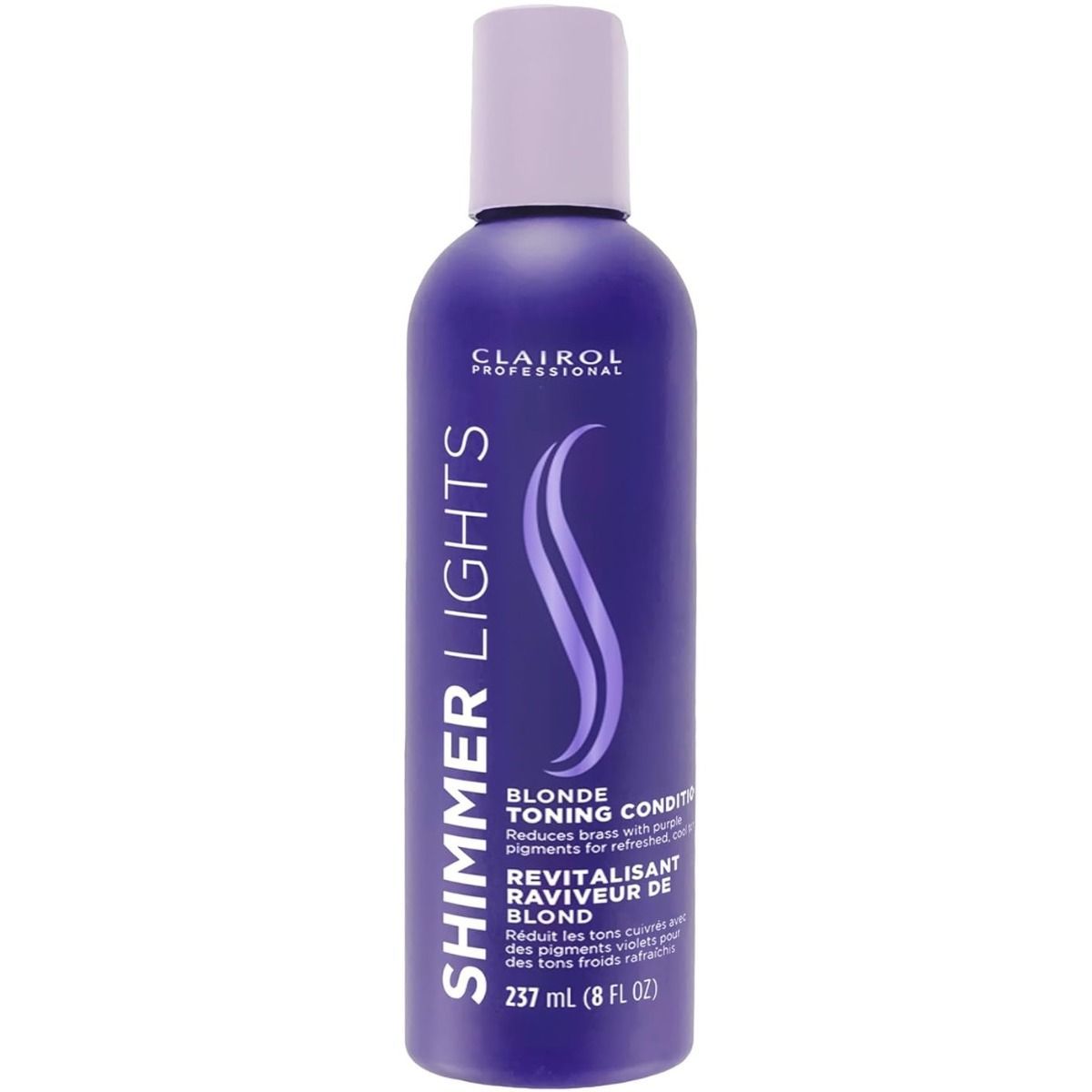 CLAIROL SHIMMER LIGHTS BLONDE TONING, Size: 8OZ, option: CONDITIONER