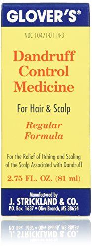 Glovers Dandruff Control Medicine 2.75OZ, option: ORIGINAL