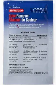 LOreal Effasol Color Remover 0.86 oz