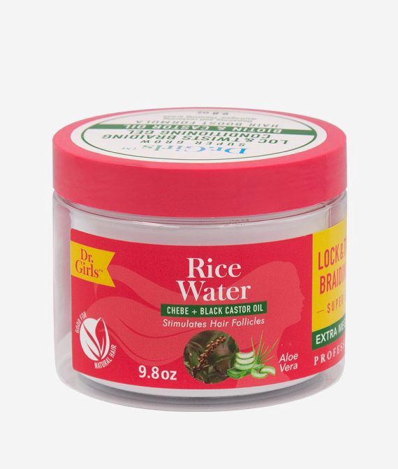 Dr Girls Locs &amp; Twists Braiding Conditioning BRAIDING Gel, Size: 9.8OZ, option: CHEBE + BLACK CASTOR OIL