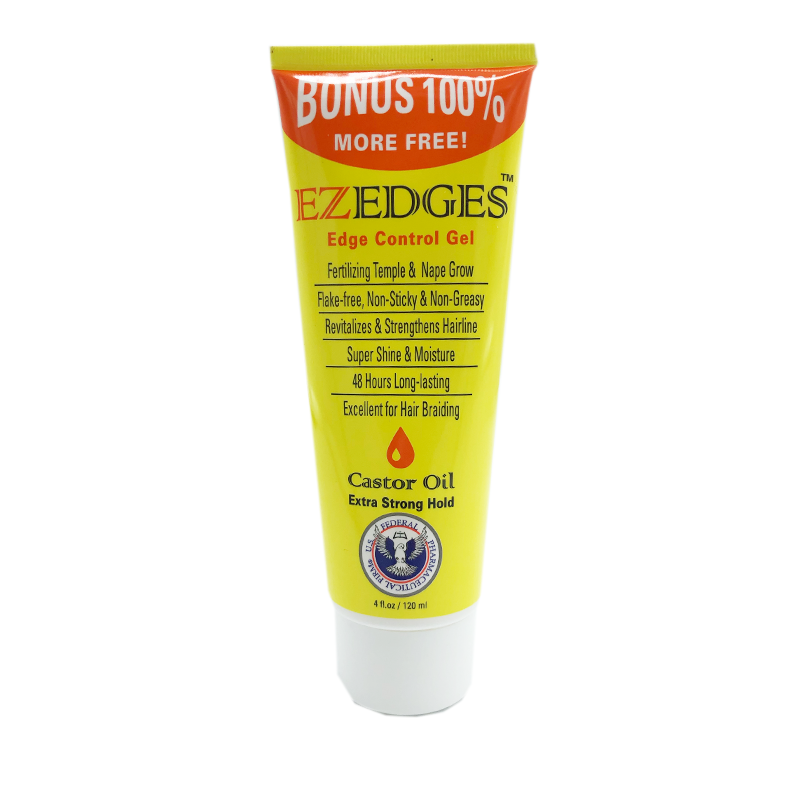 EZEDGES CASTOR OIL 4OZ (1), Size: 4OZ, option: CASTOR OIL