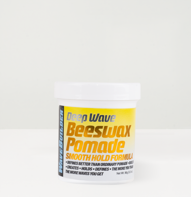 WAVEBUILDER-DEEP WAVE POMADE BEES WAX 3OZ