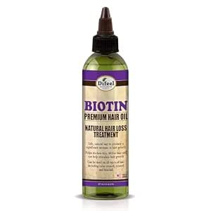 DIFEEL PREM HAIR OIL SCALP CARE 8OZ, option: BIOTIN