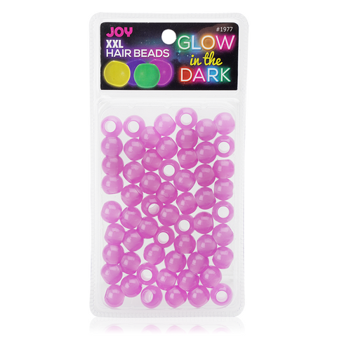 ANNIE GLOW IN THE DARK XX-LARGE Beads, Color: PURPLE