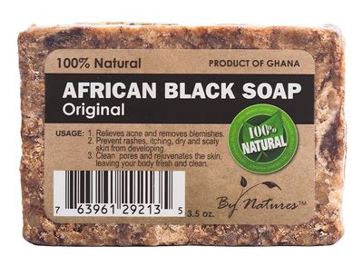 By Natures African Black Soap 3.5oz