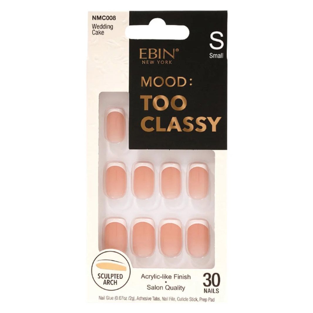 Too Classy French PRESS ON NAILS, option: French008