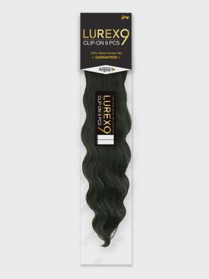LUREX CLIP-ON BODYWAVE 9PCS 22" -100% HUMAN HAIR