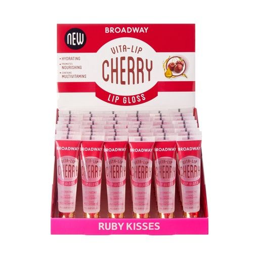 Broadway Vita Lip Gloss, SCENT: cherry