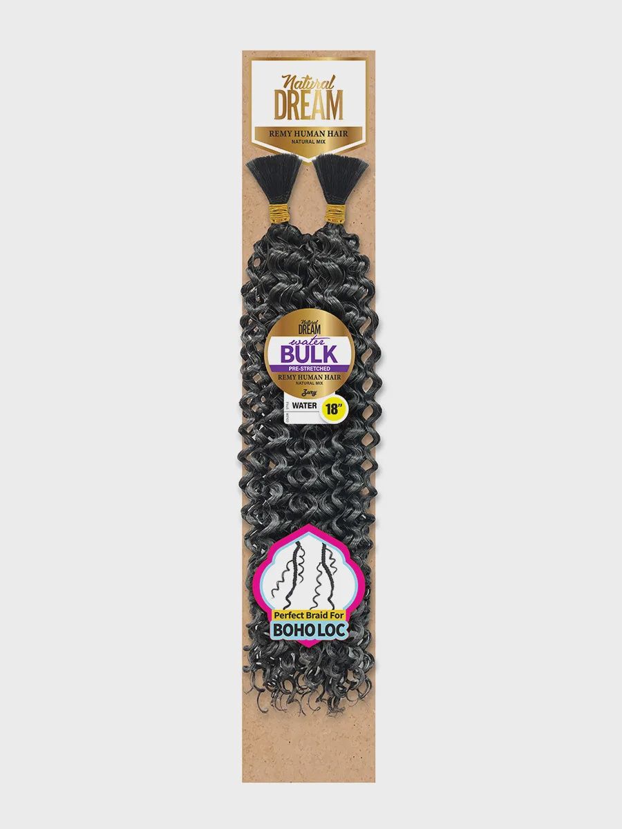 NATURAL DREAM WATERwave BULK 18" Premium Synthetic Blends
