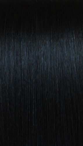 ZURY CLIP -ON 7PCS -100% human hair 18", Color: 1B