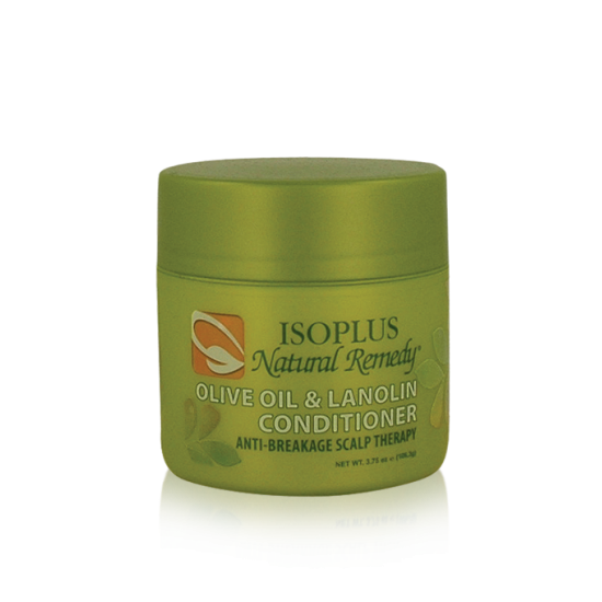 Isoplus Natural Remedy OLIVE OIL &amp; LANOLIN HAIR &amp; SCALP CONDITIONER 4oz