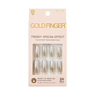 Gold Finger Special Effect - Press-on Nails