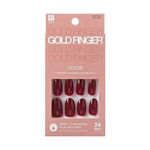Gold Finger Solid Colors - Press-on Nails