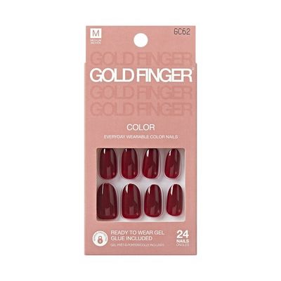 Gold Finger Solid Colors - Press-on Nails