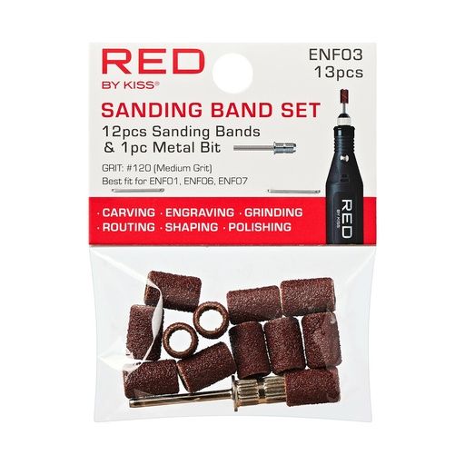 Electric nail file sanding bands #120GRIT