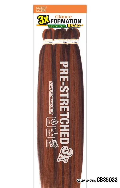 GLANCE PRE-STRETCHED BRAIDING HAIR 30" (60")