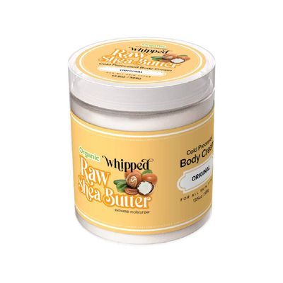 ORGANIC WHIPPED RAW SHEA BUTTER  385G