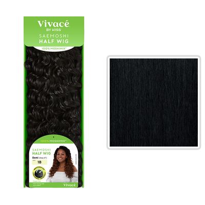 SAEMOSHI HALF WIG DEEP DEMI 21"