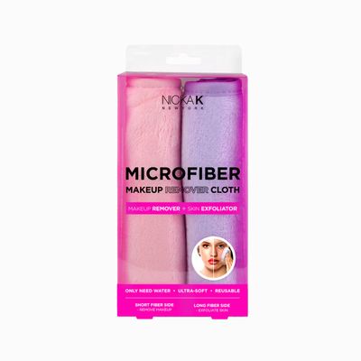 MICROFIBER MAKEUP REMOVER CLOTH PINK (2PCS)