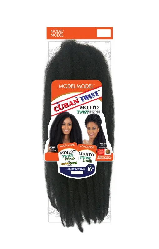 SINGLE MOJITO(CUBAN) TWIST BRAID 16"