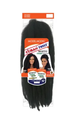 SINGLE MOJITO(CUBAN) TWIST BRAID 16"