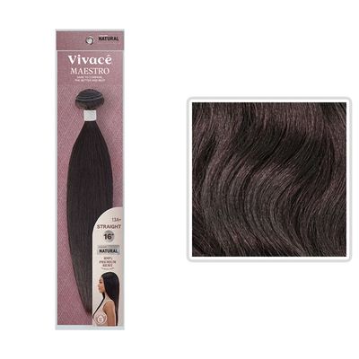 MAESTRO STRAIGHT NATURAL BLACK