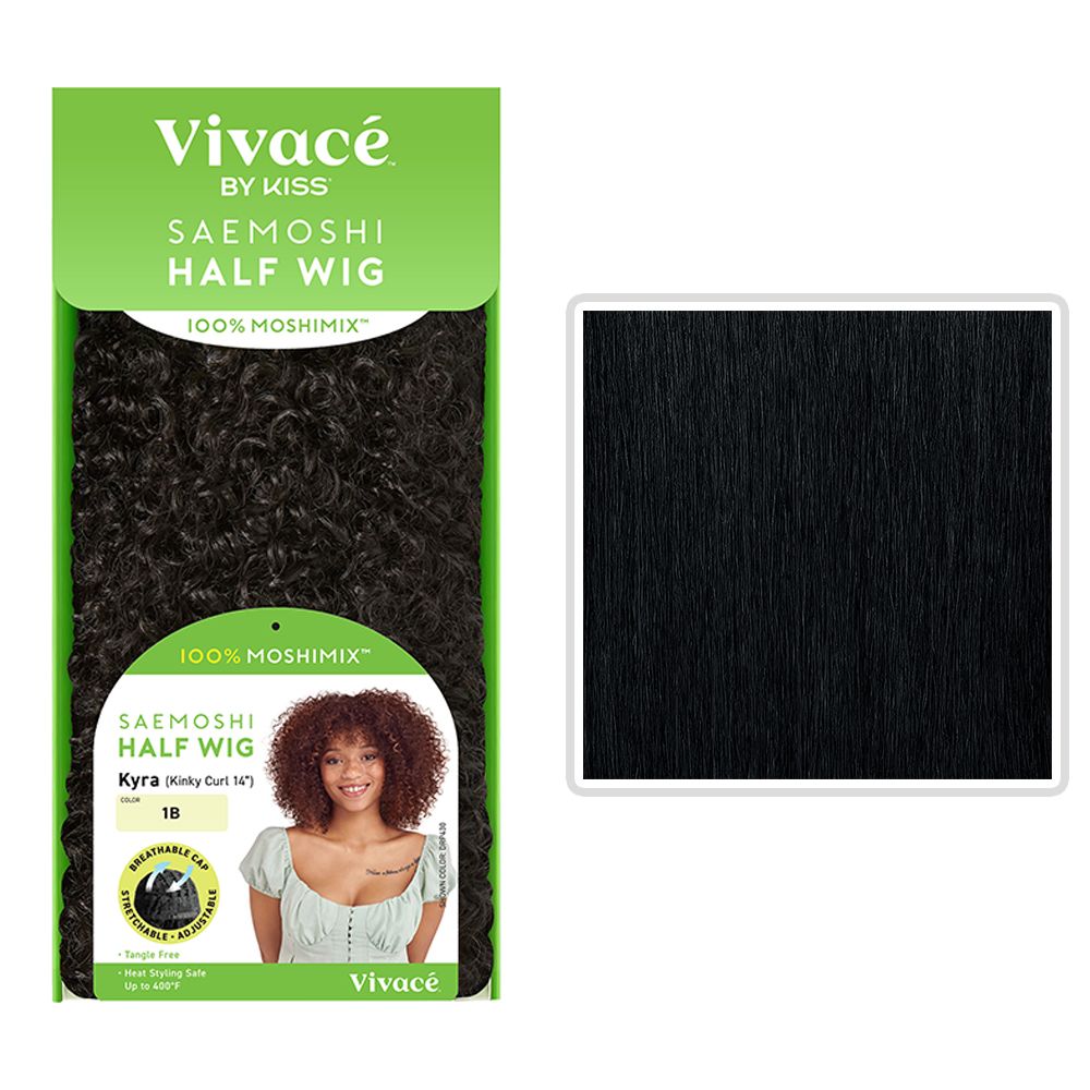 SAEMOSHI HALF WIG KINKY CURL KYRA 14"